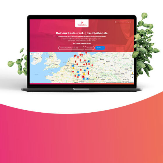 Unsere Online-Plattform treubleiben.de