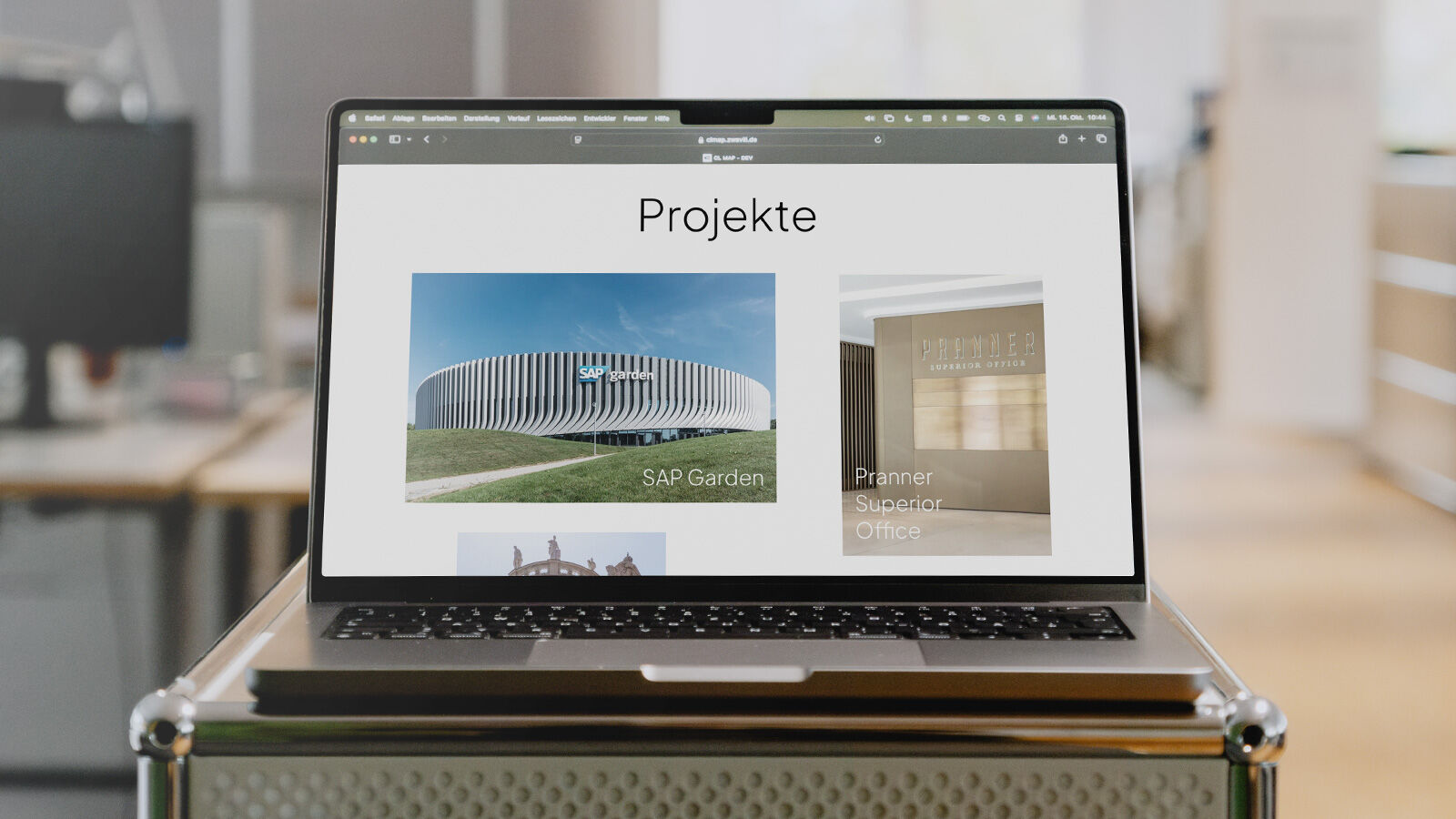 Eine verdiente Präsentation für die anspruchsvollen Projekte der MAP.